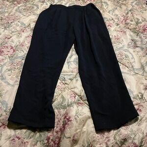 Azariah High Fashion Black Wide Leg Dress Pants‎ Women's Size 29